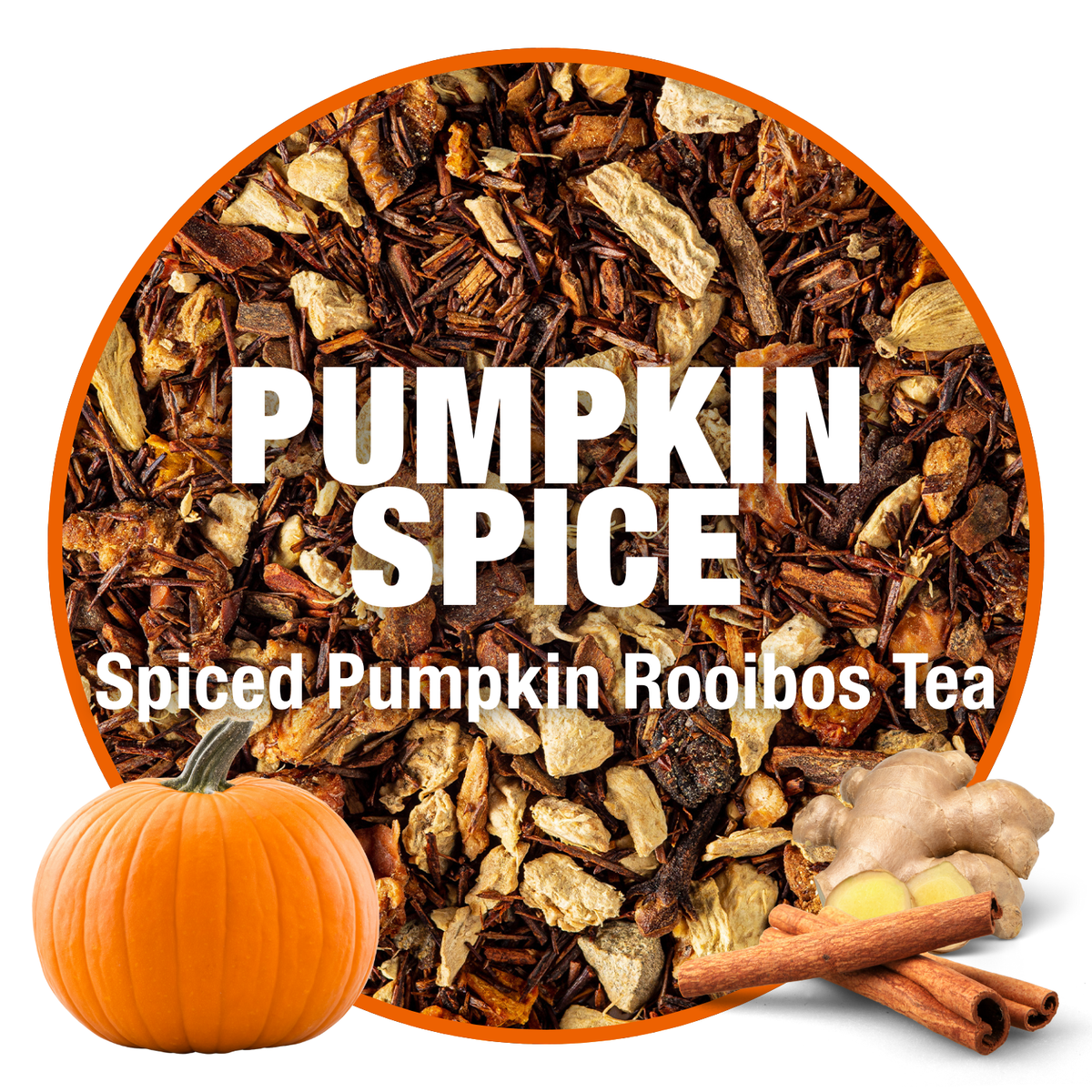 Pumpkin Spice Tea | Spiced Pumpkin Rooibos Loose Leaf
