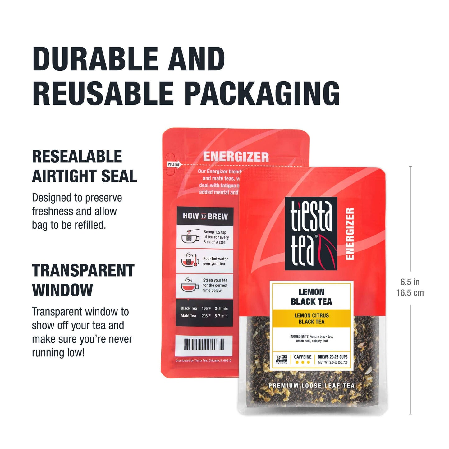 Lemon Black Tea - Lemon Citrus Black Tea