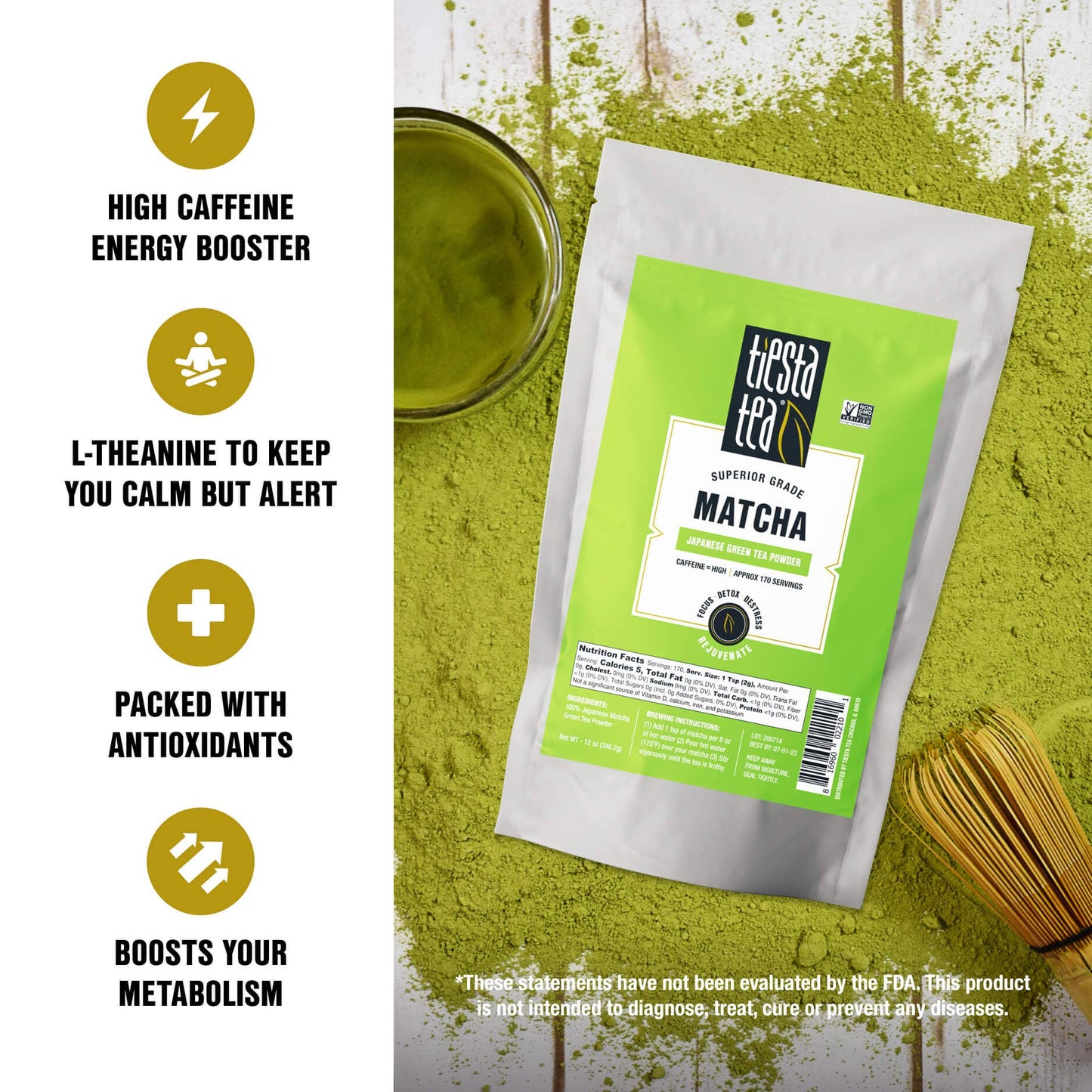 Superior Grade Matcha - Japanese Green Tea Powder